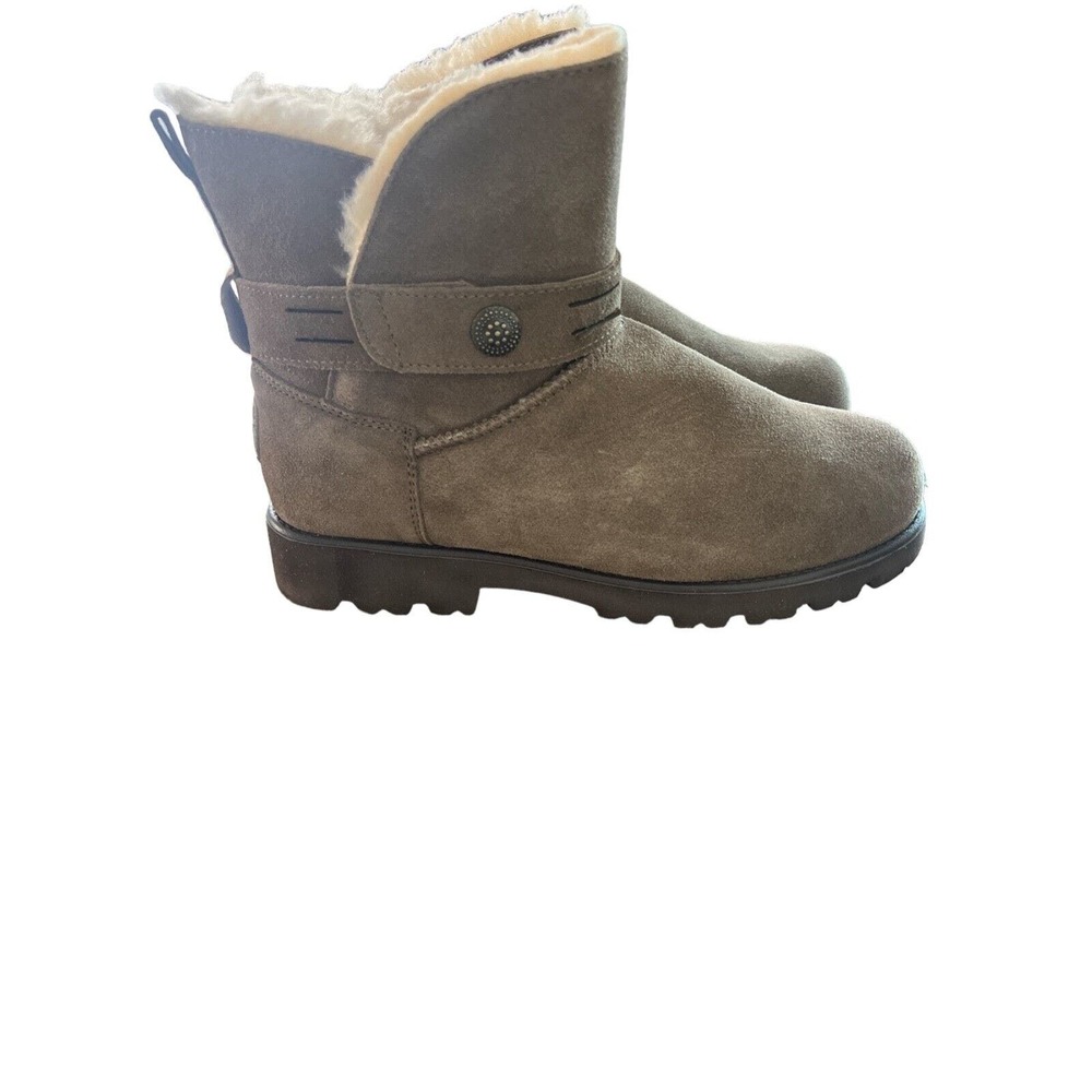 Bearpaw Women's Wellston 2312W Pull-On Winter Boots Seal Brown Sz 10 NEW